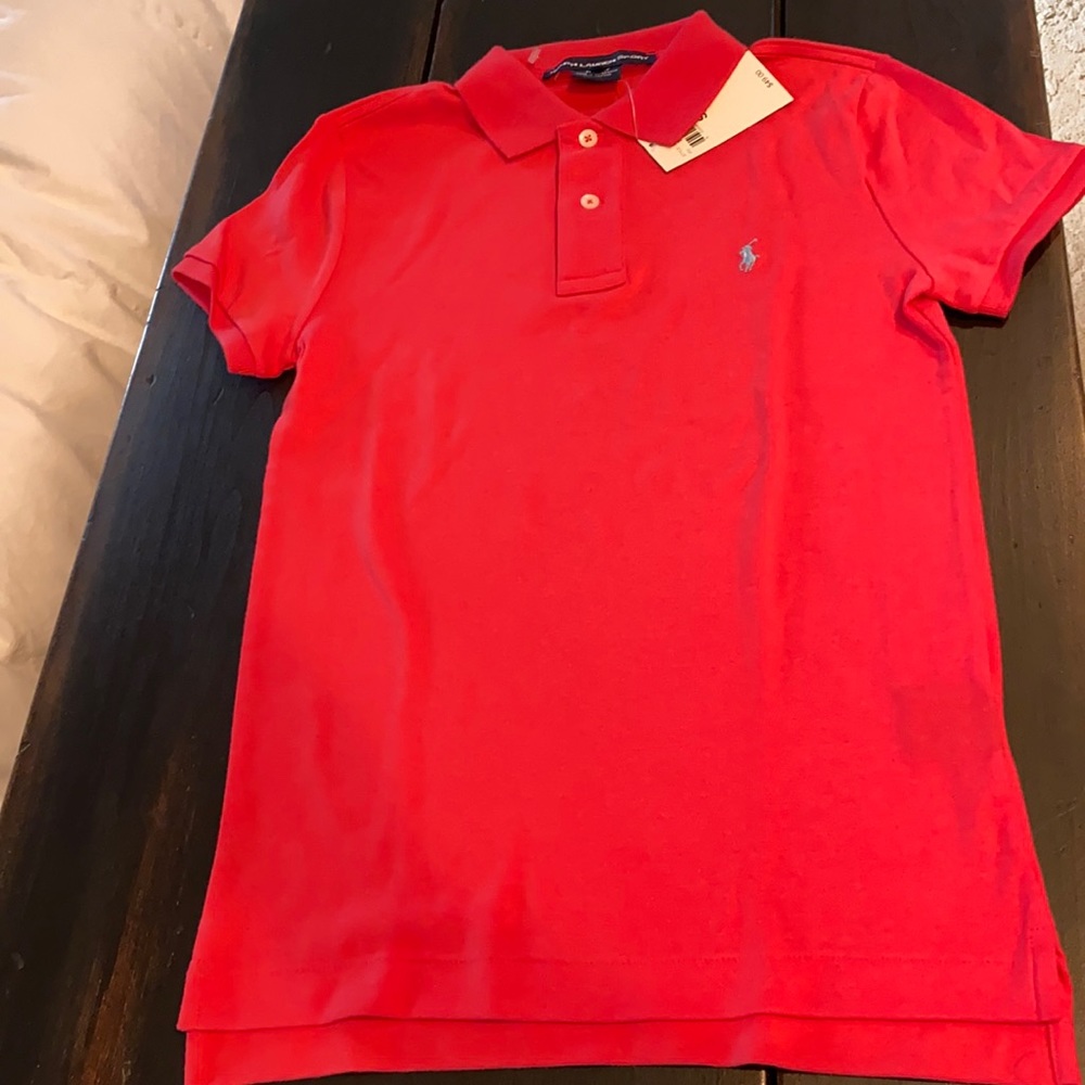 Ralph Lauren Sport Magenta Polo Sz S. NWT